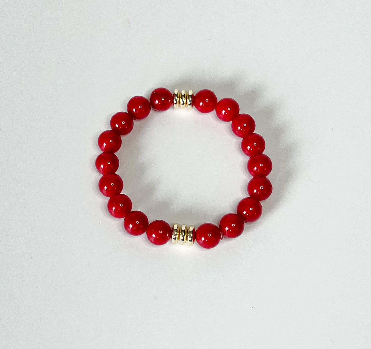 Starting Lineup Stacking Bracelet - Red