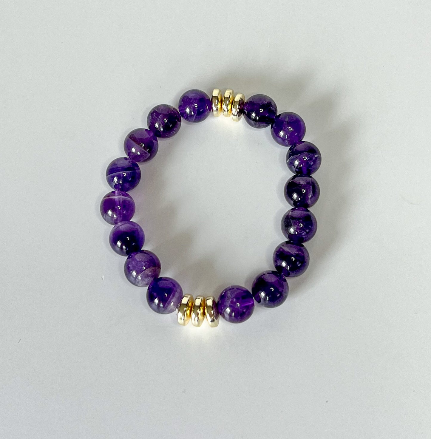 Touchdown Bracelet Stack - Purple