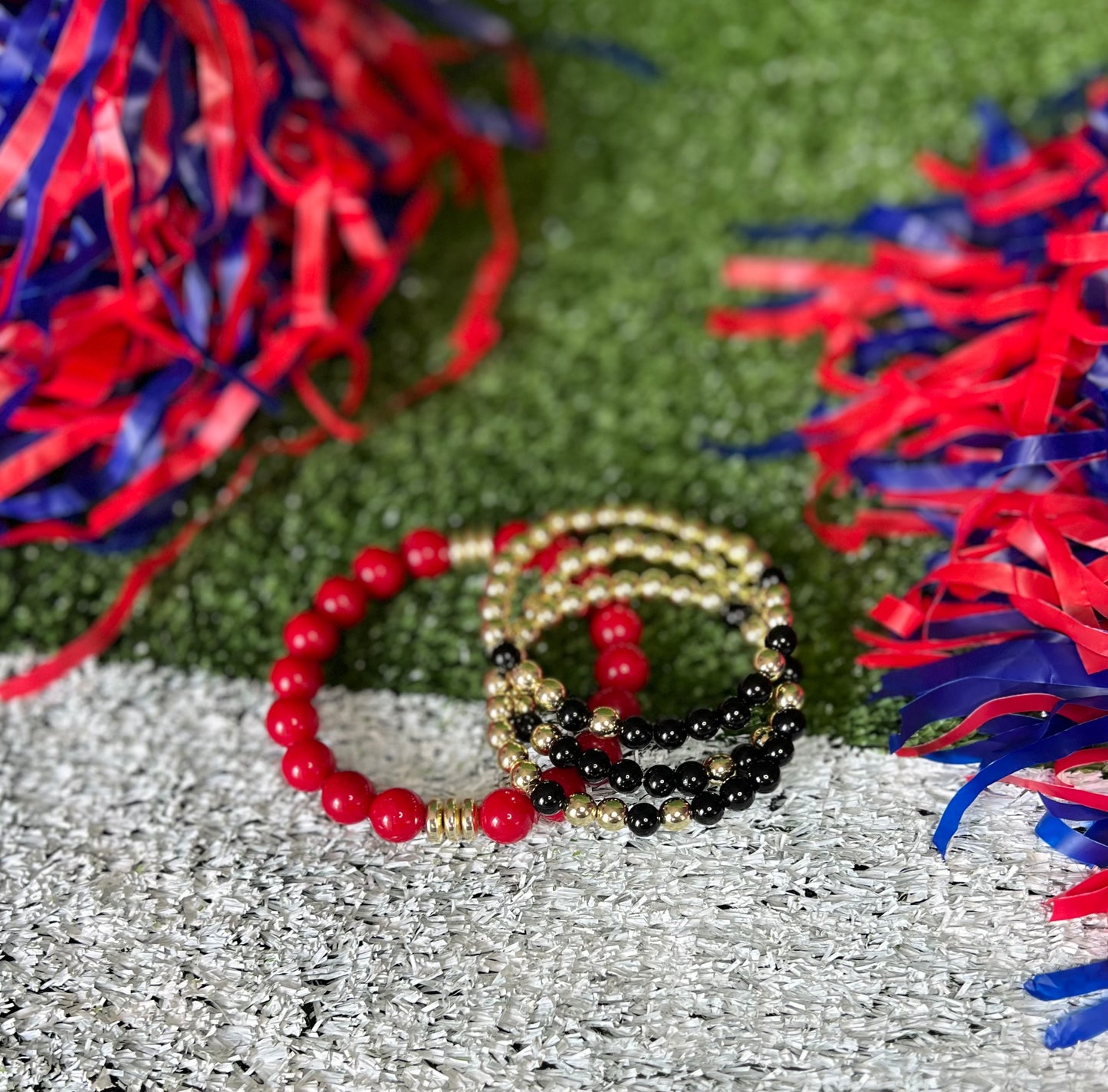 Starting Lineup Stacking Bracelet - Red