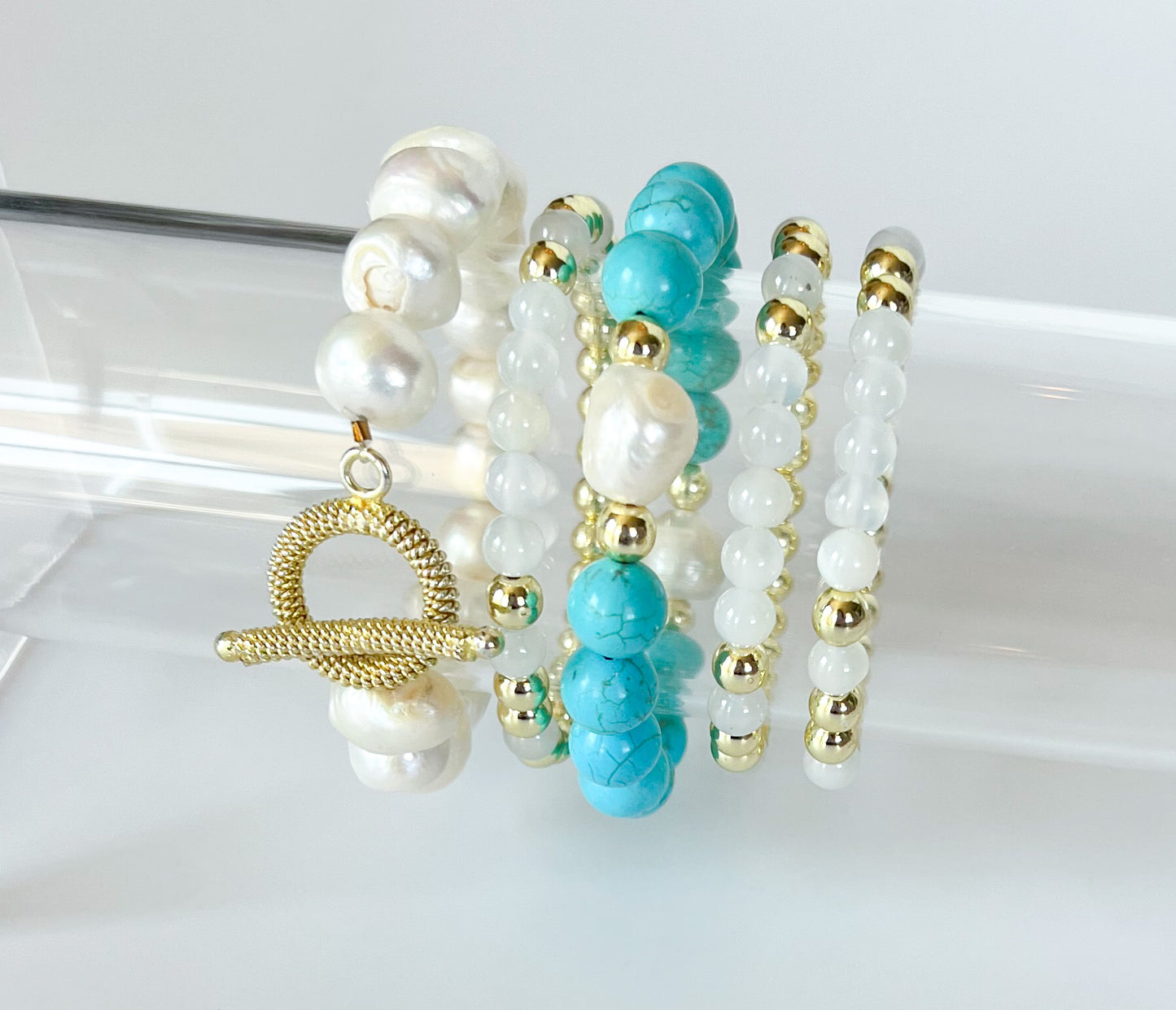 Catherine Stacking Bracelet - Turquoise