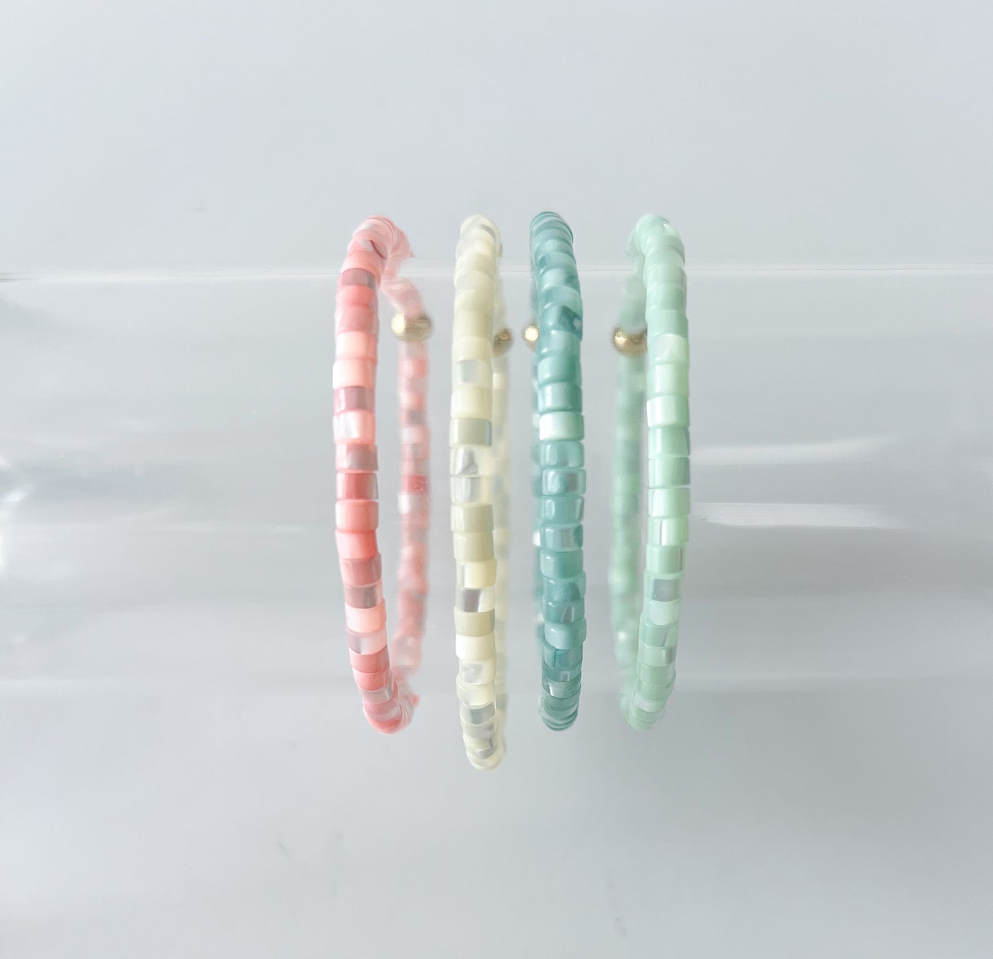 Lily Pearl Bracelet Stack