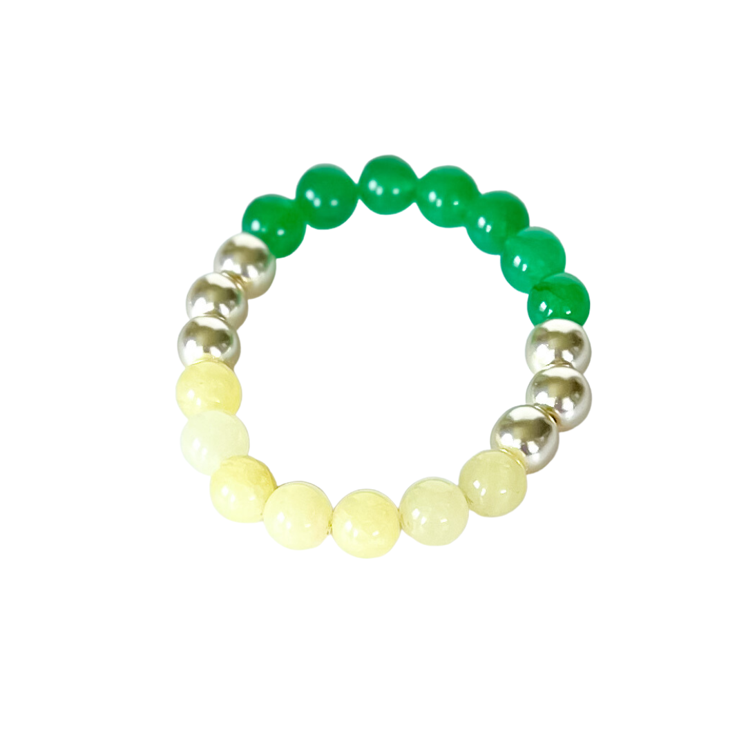 Lemon + Kelly Stacking Bracelet